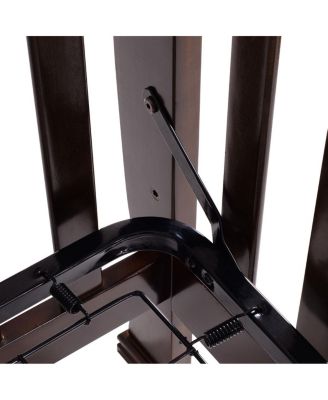 Toddler Coffee Pine Wood Bed Crib Nursery