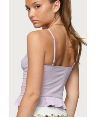 Women's Martie Peplum Tank Top