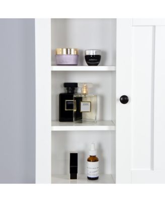 Wooden Wall Mounted Bathroom Cabinet with Single Door 20.86x5.71x20 in