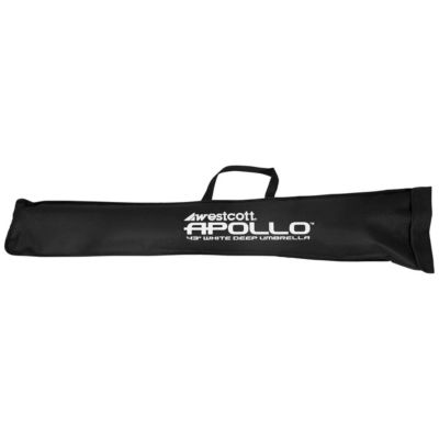 43" Deep Umbrella with White Interior