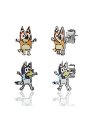 4-Pack Stud Earrings Set - Character Jewelry Gift for Kids