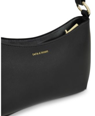 Girls Like Us Studded Leather Shoulder Bag