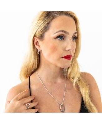 Volcan Stud Drop Earrings