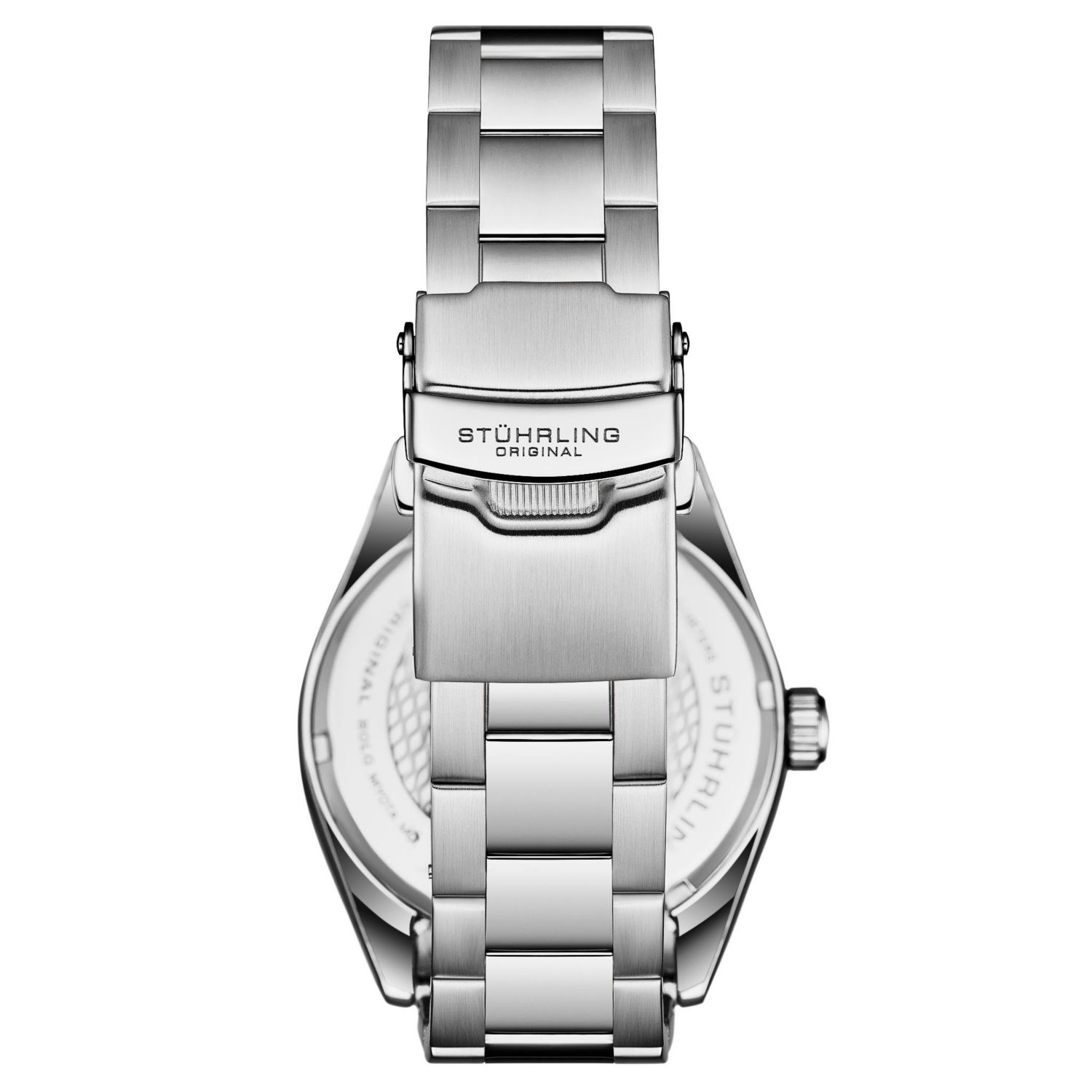 Vanguard 4069 Men s Quartz Watch - 42mm, Green Dial, Stainless Steel Bracelet, Fluted Bezel, Date, 100M Water Resistant