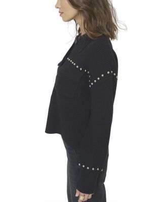 Women's Jay Studded Sweater Jacket
