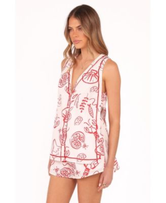 Women's Cefalu Short Set - Red Lobster