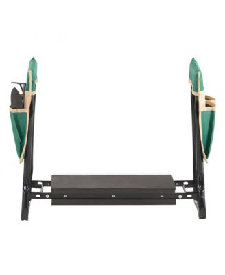 Garden Kneeler and Seat Folding Stool with 8" EVA Pad for Comfortable Gardening