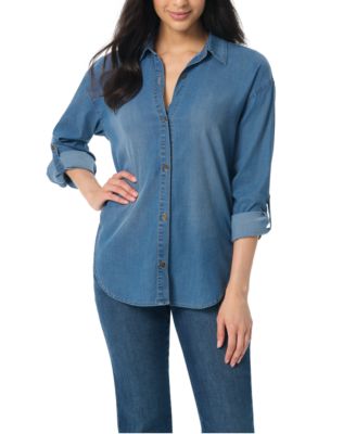 Women's Petite Amanda Long Sleeve Shirt