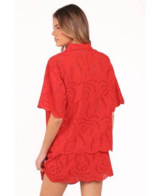 Gallie Skirt Set - Red XL 