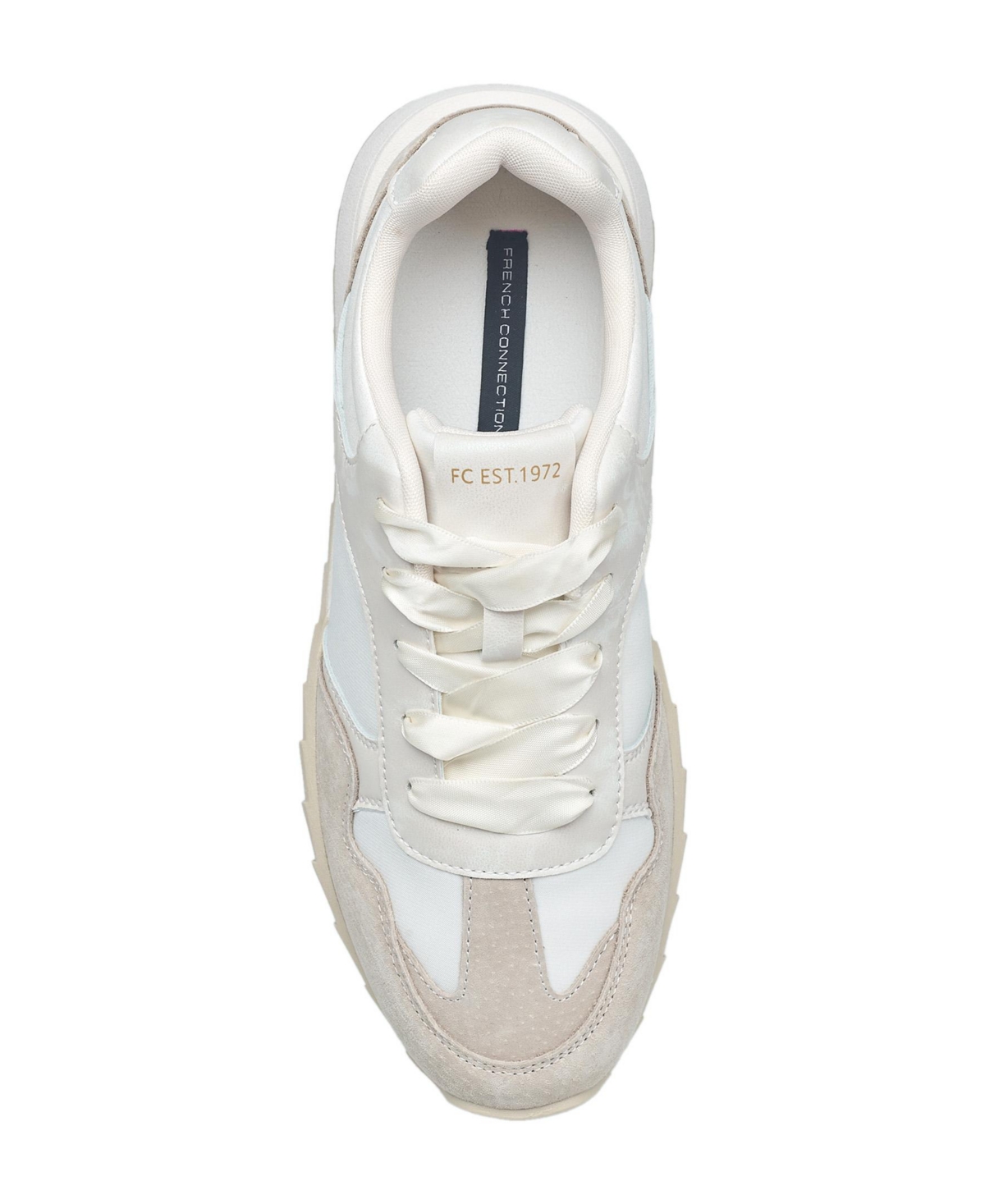 French Connection Women's Metz Ribbon Lace Sneakers