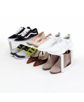 Expandable Shoe Rack - Matte Gray