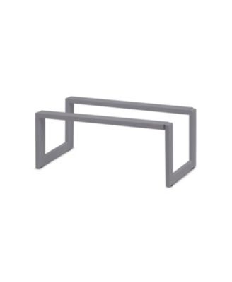 Expandable Shoe Rack - Matte Gray