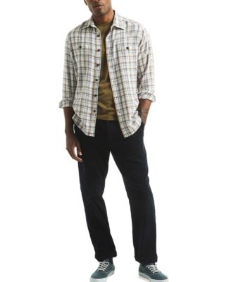 Men's Stretch Flannel Plaid Shirt