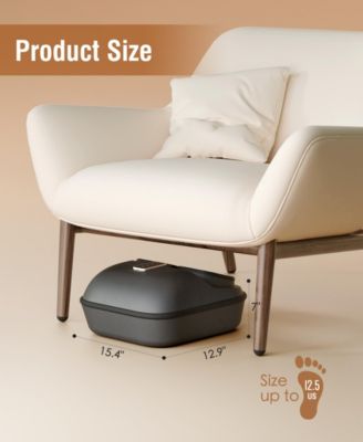 6D Shiatsu Deep Kneading Electric Foot Massage Machine with Heat and Air Compression