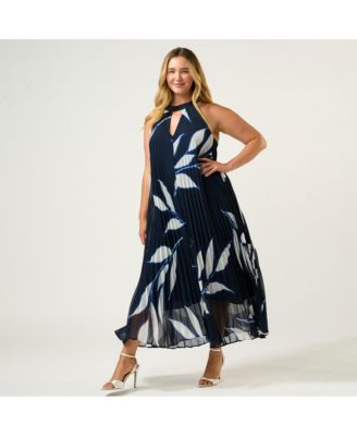 Breezy Pleated Dress