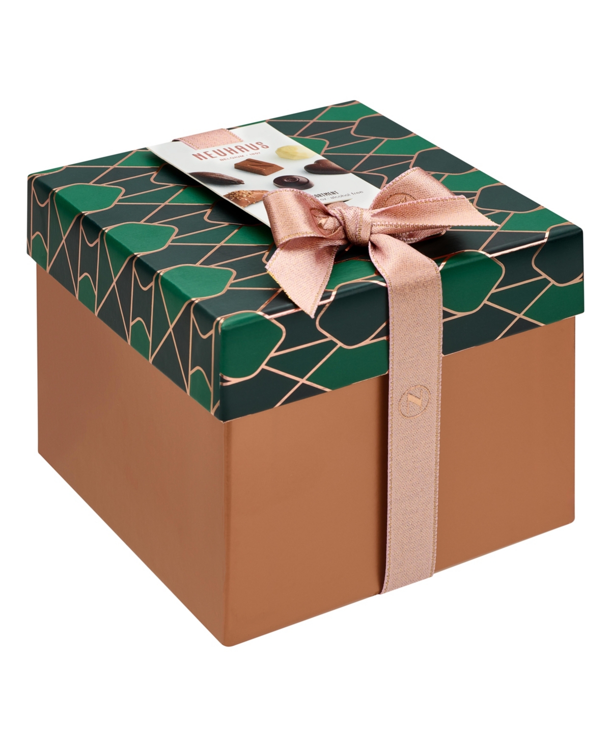 Neuhaus Holiday Assorted Chocolate Square Giftbox, 15 Pieces