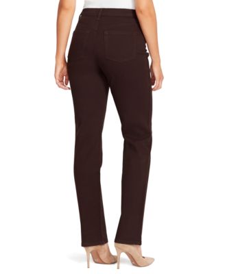 Petite Amanda High Rise Straight-Leg Jeans, Petite & Petite Short