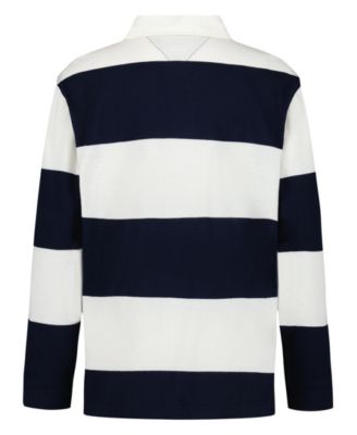 Boys' 8-20 Bold Striped Rugby Polo Shirt