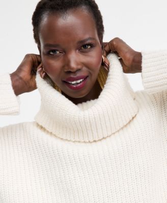 Women's Chunky Turtleneck Sweater, Macy's Exclusive