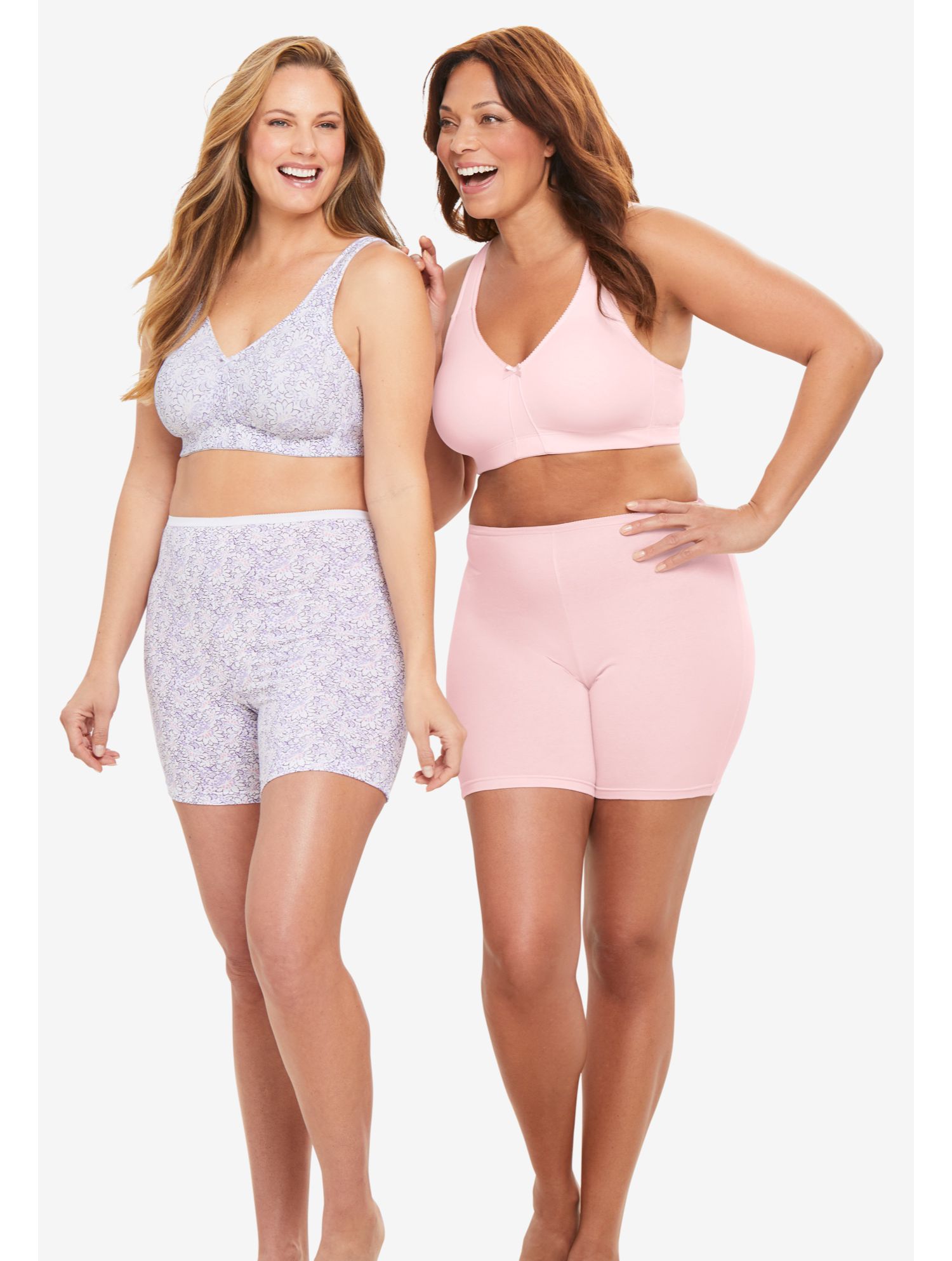 Women's 2-Pack Cotton Full Coverage Bra