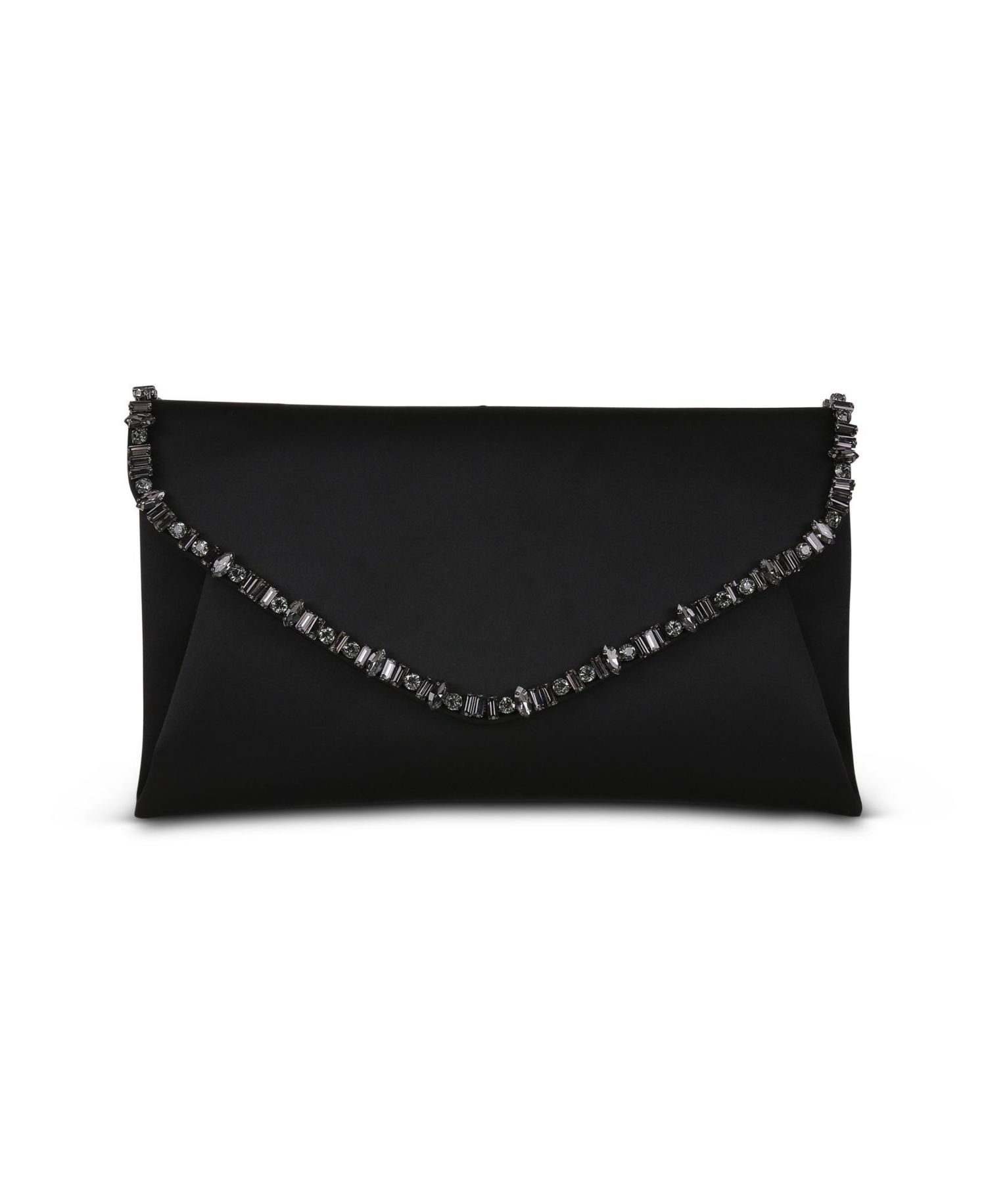 Woman's Mika Mix Crystal Neckline Envelope