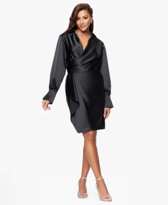 Women's Long Sleeve Midi Dress