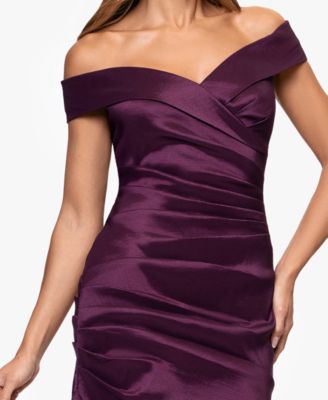 Women's Off The Shoulder Neck Long Dress