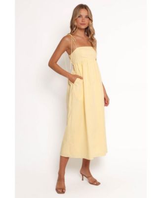 Women's Simona Maxi Dress - Yellow