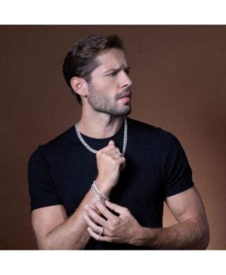 Men's 8 mm Havana Cuban Link Bracelet