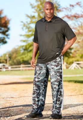 Big & Tall Performance Mesh Side Panel Sweatpants