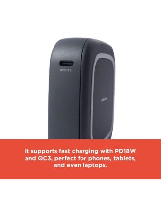 Wireless Portable Charger 10,000 mAh with Wireless Charging for Qi Devices Type-C PD18W & USB QC3