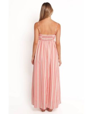 Odessa Maxi Dress - Pink Stripe