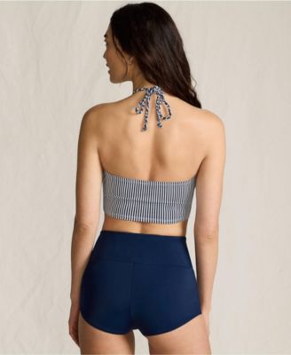 Women's High Neck Halter Bikini Top