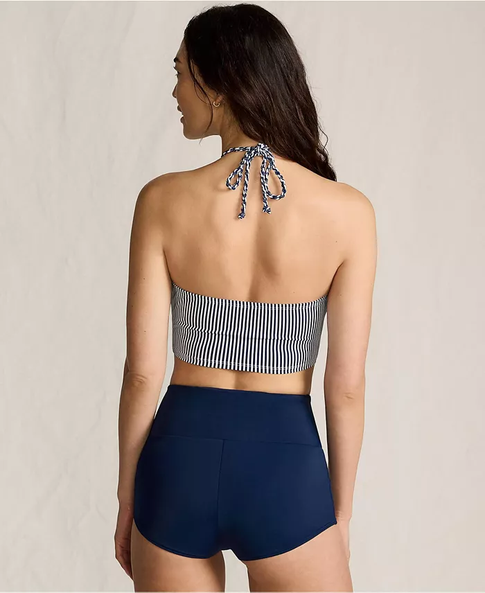 Women's High Neck Halter Bikini Top - thumbnail 2