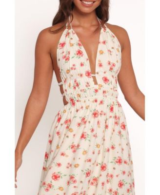 Women's Wilder Halterneck Maxi Dress - Pink Floral