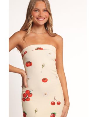Women's Adela Maxi Dress - Tomato Print