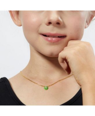 Petit Cupcake Necklace in Green