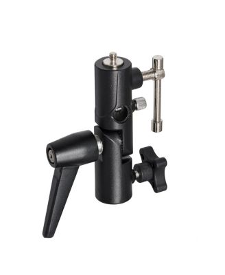 4632 7-Foot Diffusion Parabolic Umbrella Kit with Bracket, Flash Mount & 8.5' Lightstand – Photography Lighting Accessory