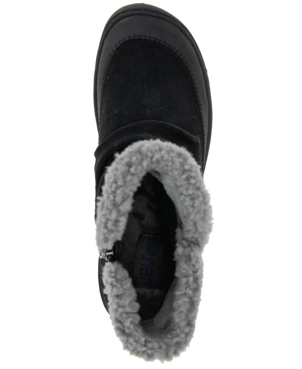 Jbu Women's Briar Cozy Casual Platform Booties In Black