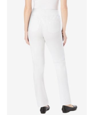 Women's Within Tall Flex-Fit Pull-On Straight-Leg Gap-Free Stretch Denim Jeans