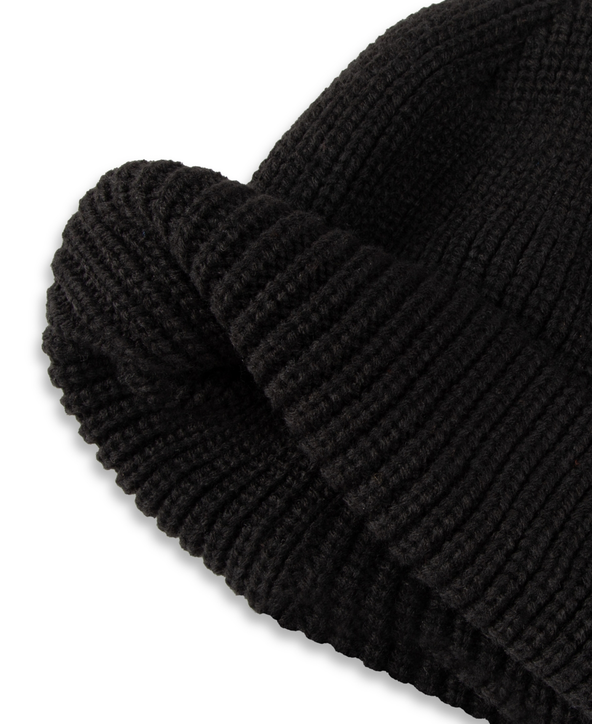 Levi's Men's Crop Roller Beanie Hat In Black