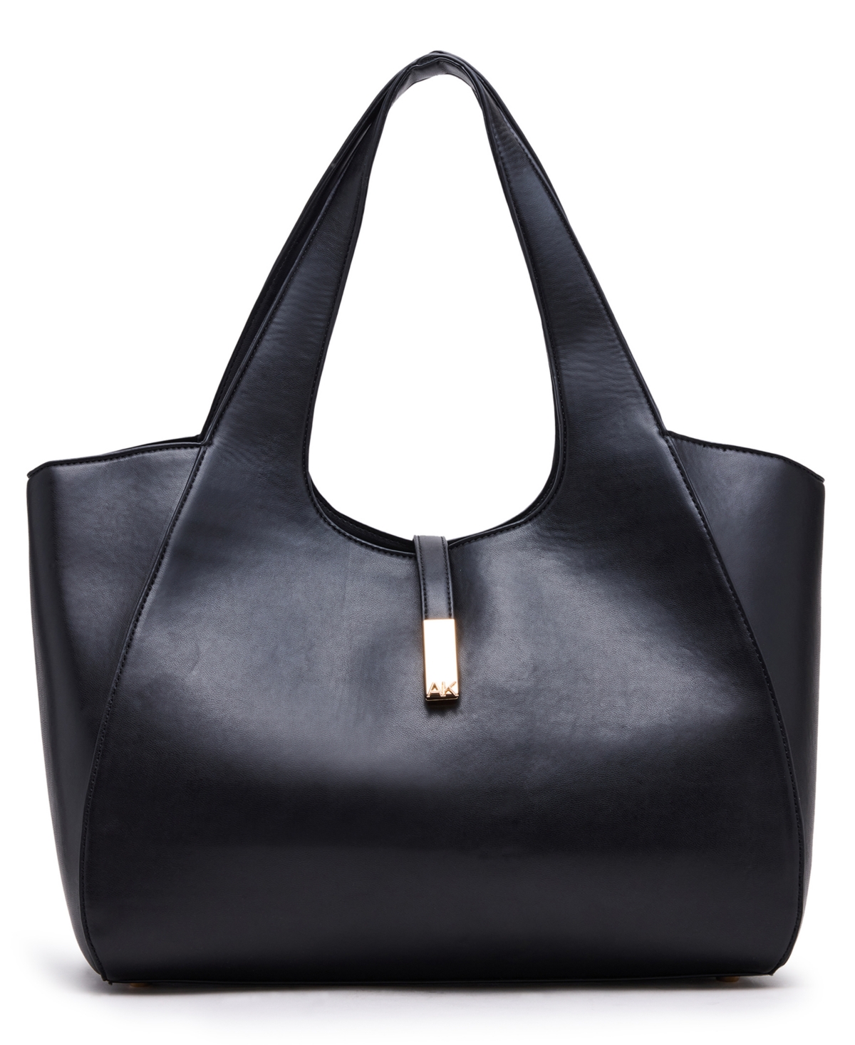 Anne Klein Large Tote Bag In Black