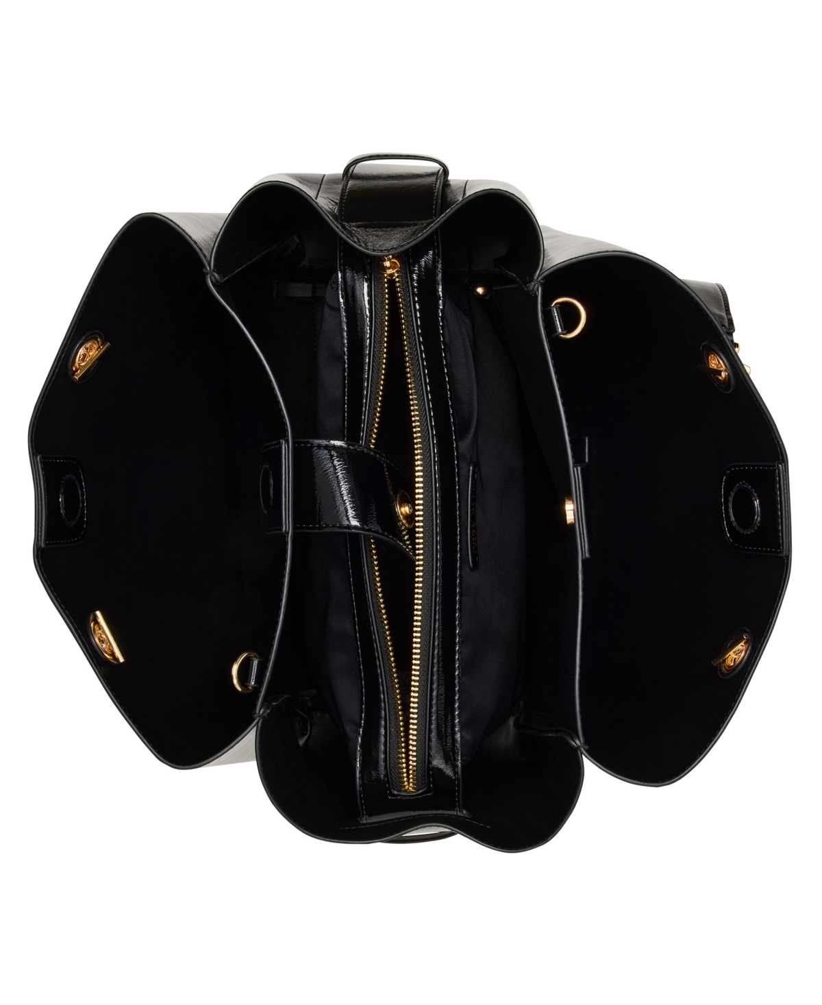 Anne Klein Medium Convertible Tote Bag In Black