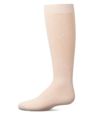 MeMoi Little Girls Kids Basic Soft Rayon Knee High Socks - Peachy pink 14$