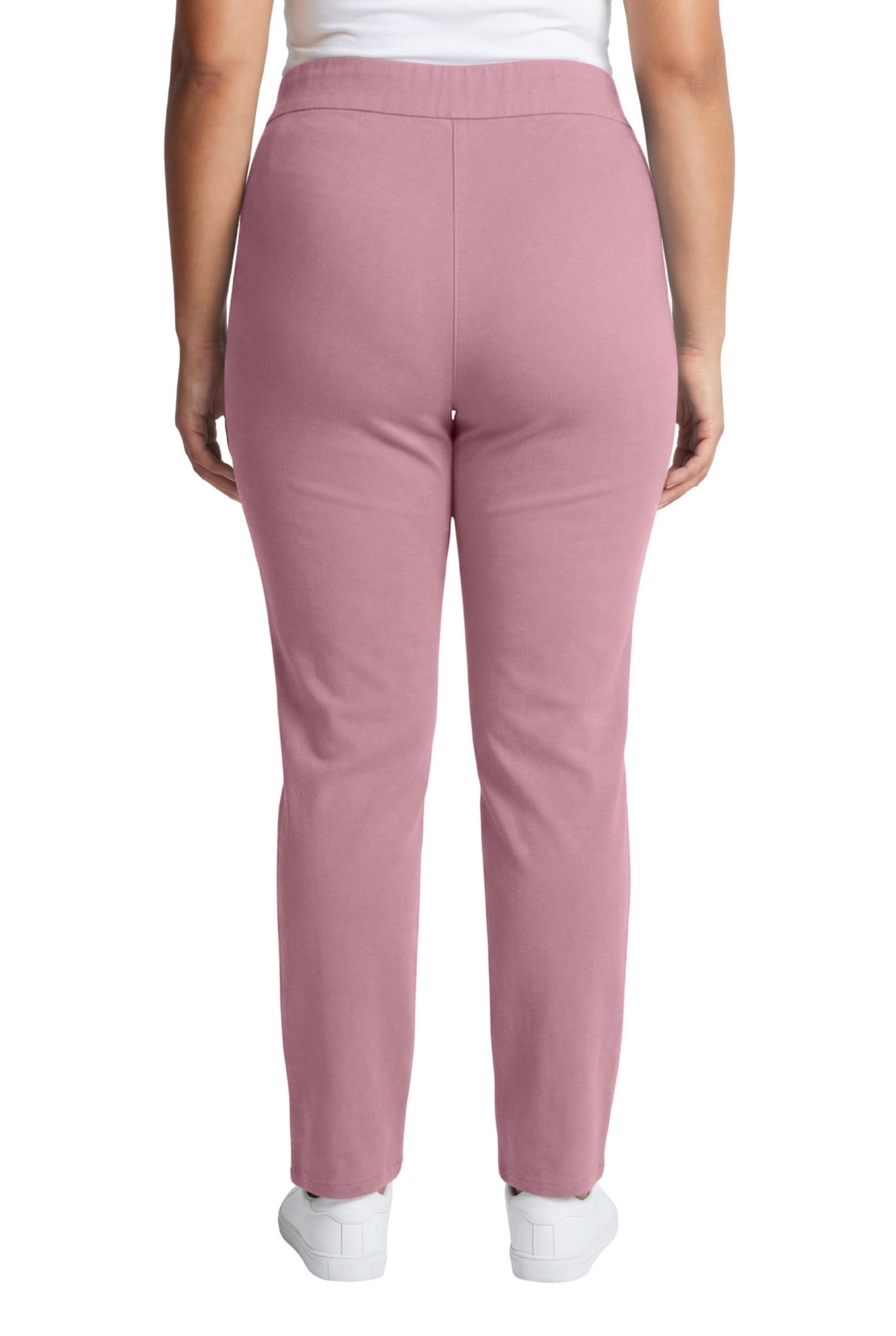 Women's Within Tall Flex-Fit Pull-On Straight-Leg Gap-Free Stretch Denim Jeans.