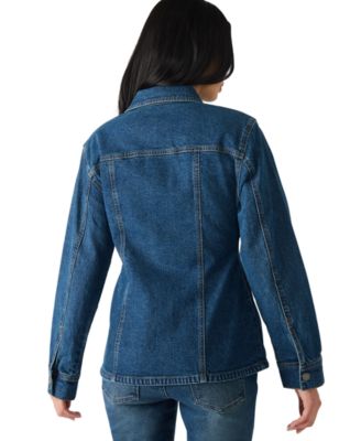 Women's Denim Long Sleeve Jacket