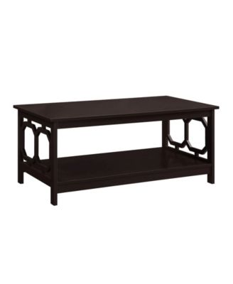 Omega Coffee Table with Shelf