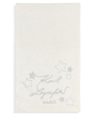 KARL LAGERFELD PARIS - Women's Star Stud Detail Scarf