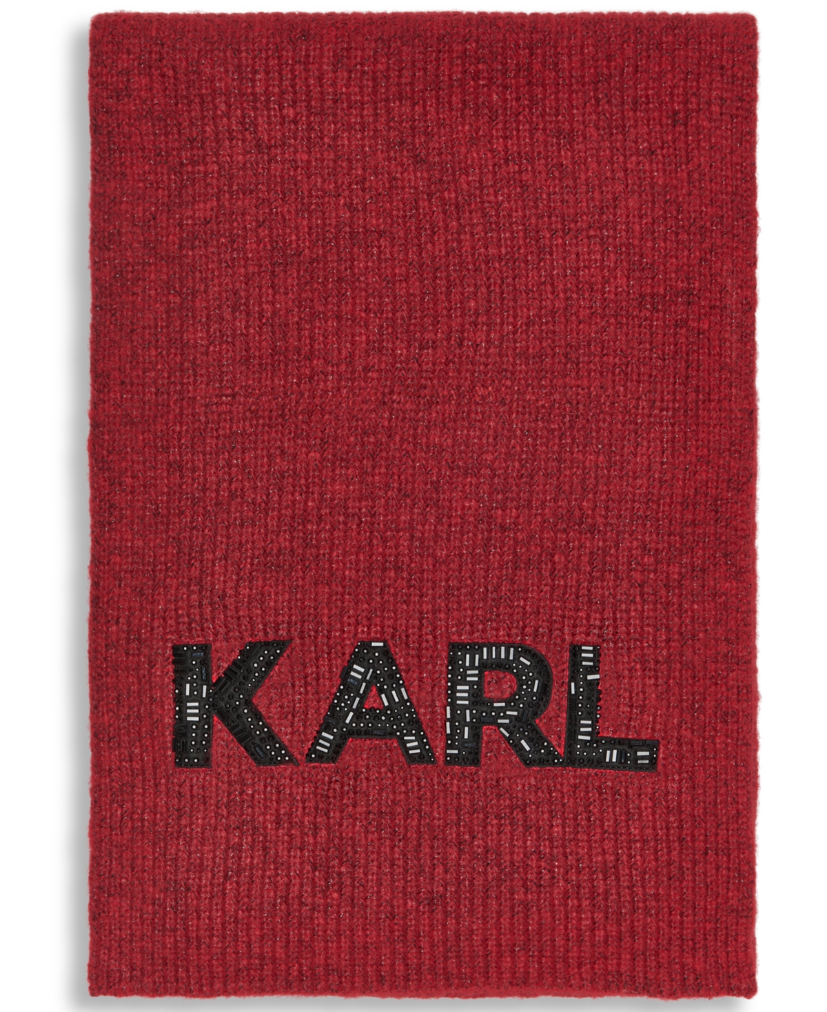 Karl Lagerfeld Women's C'est La Vie Scarf In Red