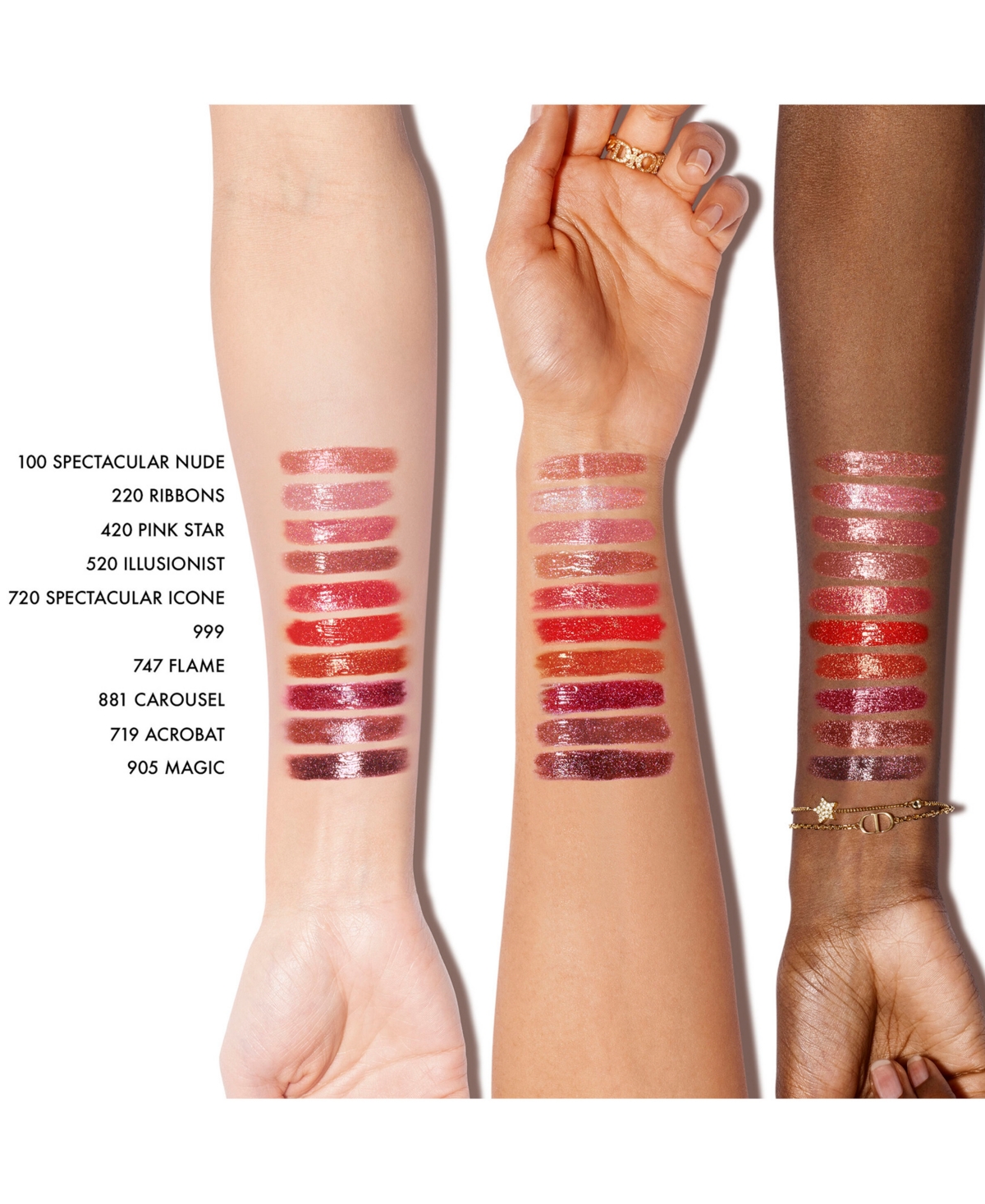 Dior Rouge Forever Limited Edition Liquid Sequin Duo Lipstick In Pink